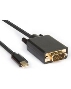 Cavo Adattatore USB tipo c to VGA m 1080p XVAUC-VGA20