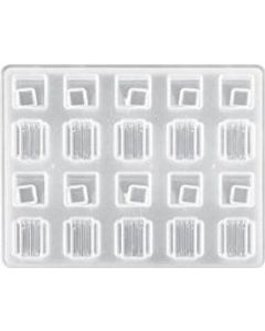 Stampo per 2 cioccolatini materiale Policarbonato - 3555