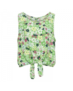 ONLY KIDS ANE FLOWER S/L KNOT TOP PTM