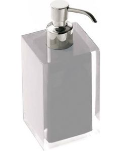 Dispenser Sapone Liquido Resina colore Bianco RA81/02 G-Rainbow