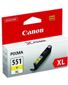 Cartuccia Originale Inkjet per Stampante canon MG5450 6446B001 CLI-551XLY