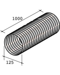 Tubo rotondo flessibile Accessorio per Cappa Elica - 1052N