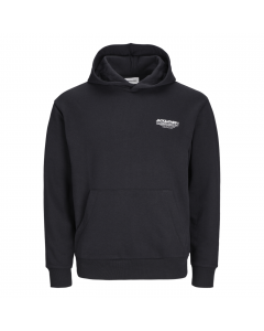 JACK JONES OLIVE SWEAT HOOD BLACK JACK&JONES