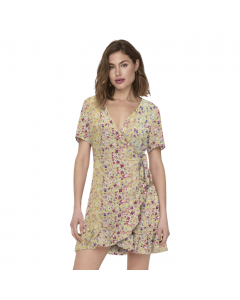 ONLY NOVA LIFE S/S MARLIE WRAP DRESS