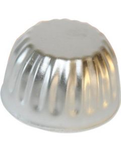 Stampo per Dolci Budino in Alluminio 7 cm Bombato Festonato