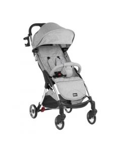 Cloe - Passeggino Leggero Pieghevole da 0-4 Anni 0-22 Kg Grey