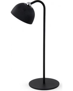 Lampada da Tavolo LED Ricaricabile 3.2 Watt &oslash 33 cm Nero 211741 Elliot