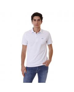 SUN68 POLO SHIRT COLLAR SS