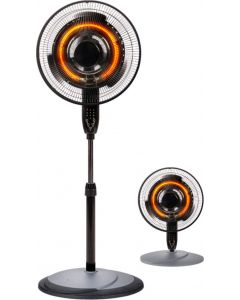 Stufa Ventilatore 2 in 1 Oscillazione 70&deg Altezza Regolabile VESA05