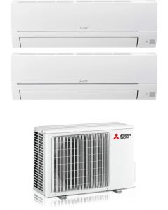 Climatizzatore Dual Split 12+12 Btu/h Classe A++/A+ Dual MSZ HR 35+35