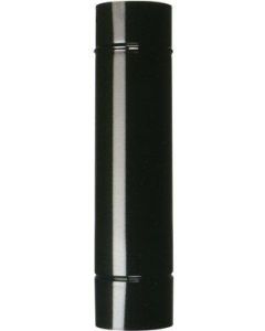 Tubo Legna Classic Nero Opaco cm 14 H.cm 100