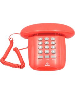 Telefono con filo Fisso colore Rosso Sole