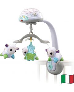 Giostrina Culla Lettino Neonato Elettronica 0-36M Dolci Pecorelle