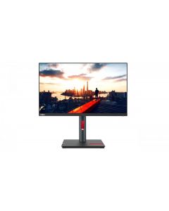 Monitor PC 23.8&quot QHD LED 2560 x 1440 Nero 63B3GAT6EU ThinkVision P24h-30