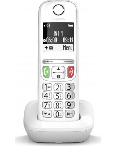 Telefono Cordless DECT Vivavoce Display LCD White S30852-H2816-K132 E270