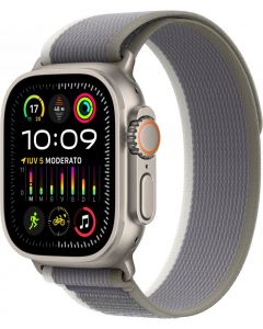 Watch Ultra 2 GPS+Cellular Smartwatch 49 mm Titanio M/L Grigio MRF43TY/A