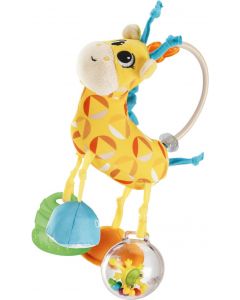Trillino Mrs Giraffa Sonaglio Gioco Prima Infanzia per Bambini da 3+ Mesi
