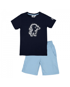 LEONE SET COMPLETO DA BAMBINO IN COTONE CON T-SHIR