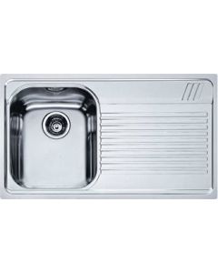 Lavello cucina incasso 1 Vasca L 86 cm Inox 101.0022.375 AMX611DX