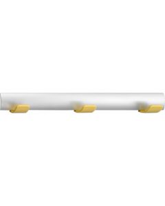 Appendini da parete Appendino muro 3 Posti 50x384x46 mm 5Pz Sabbia 3093-9