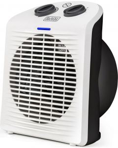 Termoventilatore 2000W Sfufetta Elettrica Nero Bianco BXFSH2000E