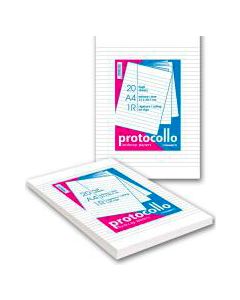 Confezione 20 Fogli Protocollo 60 Gr 5M 1294