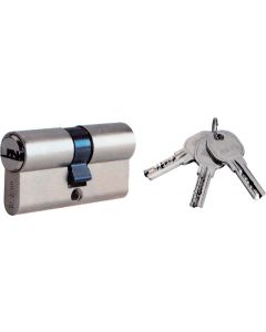Cilindro serratura Doppio Profilo 56 mm (28-28) Nichel 880928289