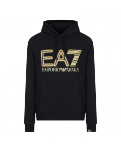 EA7 TRAIN LOGO SERIES M OVERSIZE LOGO HOODIE