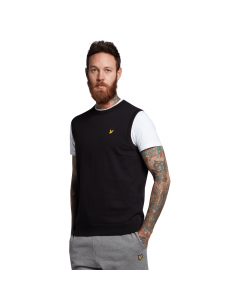 LYLE&SCOTT COTTON CREW NECK VEST