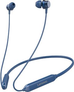 Auricolari Bluetooth con microfono colore blu - HE15 BLUE