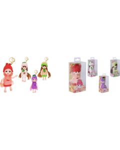 Fashion Doll Frutta con Portachiavi Bambola 4+ Anni Assortito 41002