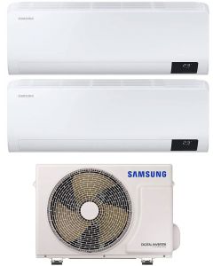 Climatizzatore Dual Split Inverter 9+9 Btu Condizionatore AJ040TXJ Luzon