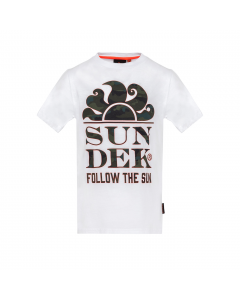 SUNDEK MINI LOGO FOLLOW THE SUN T-SHIRT