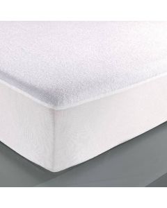 Coprimaterasso Lettino in Poliestere Spugna impermeabile Bianco - Ponza