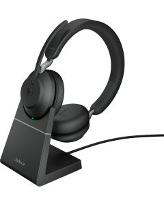 Cuffie Bluetooth, Wireless, Microfono, Antirumore, Nero - Evolve2 65, MS