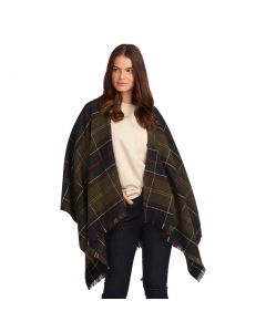 BARBOUR STAFFIN TARTAN SERAPE SCARF