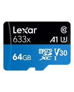 Scheda di Memoria MicroSDXC 64 GB Classe 10 - LSDMI64GBB633A