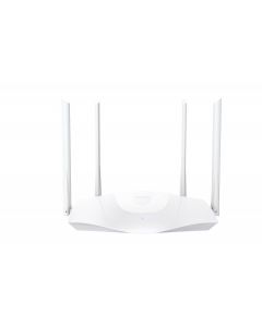 Router Wireless Gigabit Ethernet Dual-Band 2.4 Ghz/5 Ghz 4G Bianco TX3