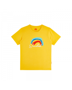 SUNDEK T-SHIRT STAMPA KIDOODLE RAINBOW