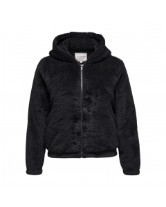 ONLY CARMAKOMA NEWANNA CONTACT SHERPA JACKET OTW BLACK