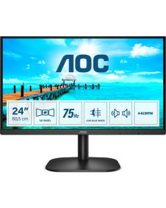 Monitor LED 23.8 Pollici Full HD 250 cd/m2 4 ms HDMI VGA DVI 24B2XDAM