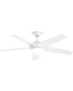 Ventilatore da Soffitto con Luce 5 Pale &Oslash 130 cm Lampadario 7107 B IR