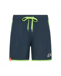 SUN 68 SWIM PANT EDGE FLUO
