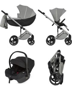 Mev Passeggino Trio Leggero Pieghevole 0M-13Kg + Carrozzina + Ovetto Kite