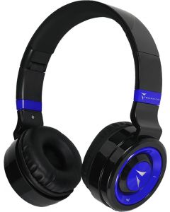 Cuffie Bluetooth, Wireless, Microfono, Col. Blu - TM-046-BL