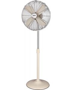 Ventilatore a Piantana &oslash 40 cm Oscillante 3 Velocit&agrave Crema PFV41C