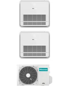 Climatizzatore Console Dual Split 9+12 btu A++/A++ Turbo con Comando