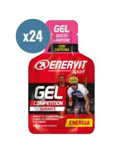 ENERVIT GEL LAMPONE CON CAFFEINA BOX 24