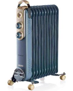 Termosifone Elettrico Radiatore Olio 11 Elementi 2500W Blu 00B083905AR0