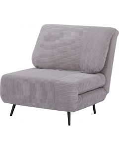 Poltrona Letto Singola Regolabile Struttura in Legno e Acciaio 463V01